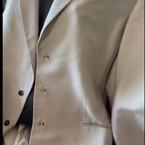 Fred Hayman Beverly Hills silver jacket blazer size 4